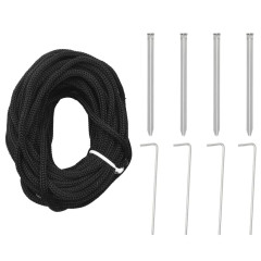 OMAXI LED vánoční stromek 1544 barevných LED diod 500 cm 042216