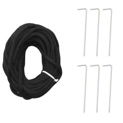 OMAXI LED vánoční stromek na stožár 200 teplých bílých LED diod 180cm 042346