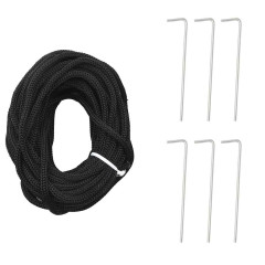 OMAXI LED vánoční stromek na stožár 200 modrých LED diod 180 cm 042377