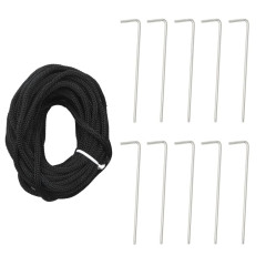 OMAXI LED vánoční stromek na stožár 550 studených bílých LED 300 cm 042391