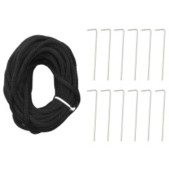 OMAXI LED vánoční stromek na stožár 1534 studených bílých LED 500 cm 042438