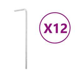 OMAXI LED vánoční stromek s hroty 1534 modrých LED diod 500 cm 394101