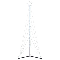 OMAXI LED vánoční stromek 525 studených bílých LED 302 cm 394217