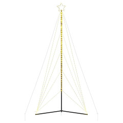 OMAXI LED vánoční stromek 615 teple bílých LED diod 404,5 cm 394248