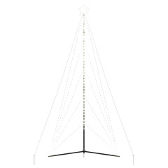 OMAXI LED vánoční stromek 615 studených bílých LED diod 404,5 cm 394255