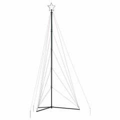 OMAXI LED vánoční stromek 615 modrých LED diod 404,5 cm 394262