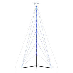 OMAXI LED vánoční stromek 615 modrých LED diod 404,5 cm 394262