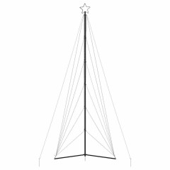 OMAXI LED vánoční stromek 861 modrých LED diod 478 cm 394309