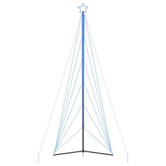 OMAXI LED vánoční stromek 861 modrých LED diod 478 cm 394309