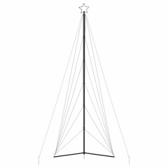 OMAXI LED vánoční stromek 861 barevných LED diod 478 cm 394316