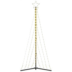 OMAXI LED vánoční stromek 339 teplých bílých LED 187 cm 394323