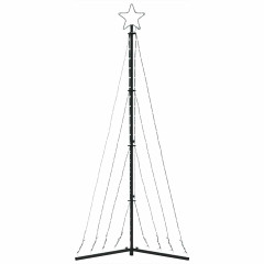 OMAXI LED vánoční stromek 339 barevných LED diod 187 cm 394354