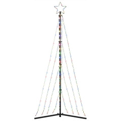 OMAXI LED vánoční stromek 339 barevných LED diod 187 cm 394354