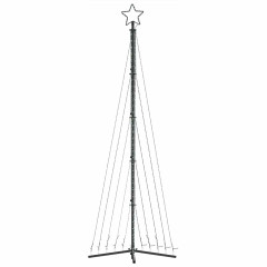 OMAXI LED vánoční stromek 495 teplých bílých LED diod 300,5 cm 394408