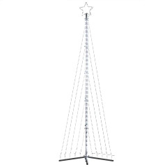 OMAXI LED vánoční stromek 495 studených bílých LED diod 300,5 cm 394415