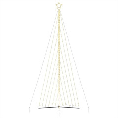 OMAXI LED vánoční stromek 789 teplých bílých LED diod 476 cm 394484