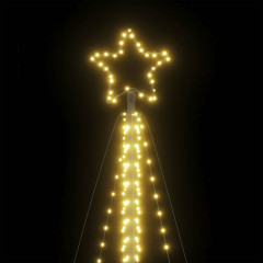 OMAXI LED vánoční stromek 789 teplých bílých LED diod 476 cm 394484