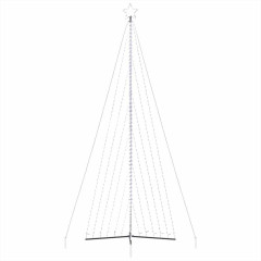 OMAXI LED vánoční stromek 789 studených bílých LED diod 476 cm 394491