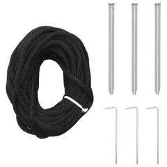 OMAXI LED vánoční stromek 789 barevných LED diod 476 cm 394514