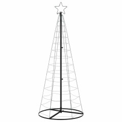 OMAXI LED vánoční stromek 200 teplých bílých LED 182 cm 394521