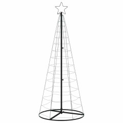 OMAXI LED vánoční stromek 200 barevných LED diod 182 cm 394552