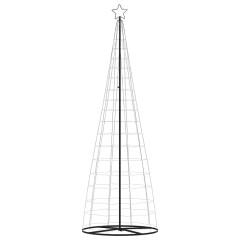 OMAXI LED vánoční stromek 550 modrých LED diod 304 cm 394583