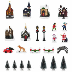 OMAXI Vánoční dekorace na stůl Vícebarevný Pryskyřice 362810