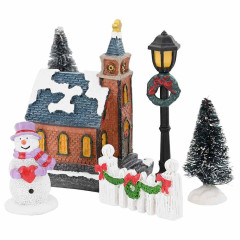 OMAXI Vánoční dekorace na stůl Vícebarevný Pryskyřice 362810