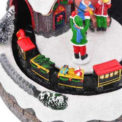 OMAXI Vánoční dekorace na stůl Vícebarevný 16 x 16 x 19 cm Pryskyřice 362834