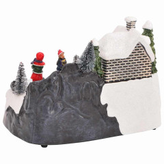 OMAXI Vánoční dekorace na stůl Vícebarevný 16 x 11,5 x 13 cm Plast 362841