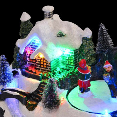 OMAXI Vánoční dekorace na stůl Vícebarevný 16 x 11,5 x 13 cm Plast 362841