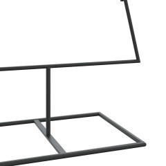 OMAXI Kovový vánoční stromeček pro dekorace černý 150 cm 391766