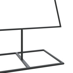 OMAXI Kovový vánoční stromeček pro dekorace černý 150 cm 391827