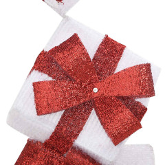 OMAXI Vánoční dekorace dárková krabička 80 teple bílých LED 513397