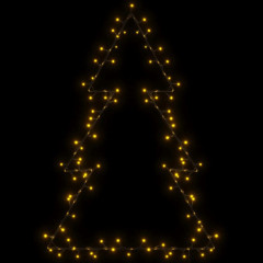 OMAXI Vánoční osvětlení vánoční stromek silueta 115 LED teplá bílá 398031