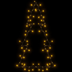 OMAXI Vánoční osvětlení vánoční stromek silueta 80 LED teplá bílá 398048