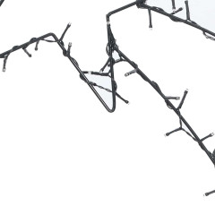 OMAXI Vánoční osvětlení padající hvězdy silhouette 115 LED bílá 398055