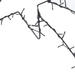 OMAXI Vánoční osvětlení padající hvězdy silhouette 80 LED bílá 398062