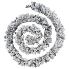 OMAXI Vánoční girlanda s LED světly zelená 5 m PVC 415202