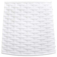 OMAXI Kryt na stojan vánočního stromku bílý Ø 56 x 23 cm plast 415813