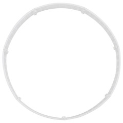 OMAXI Kryt na stojan vánočního stromku bílý Ø 56 x 23 cm plast 415813