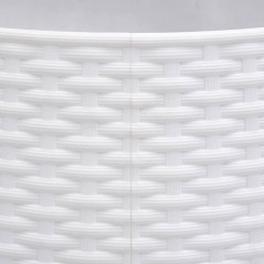 OMAXI Kryt na stojan vánočního stromku bílý Ø 56 x 23 cm plast 415813