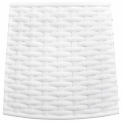 OMAXI Kryt na stojan vánočního stromku bílý Ø 65 x 23 cm plast 415820