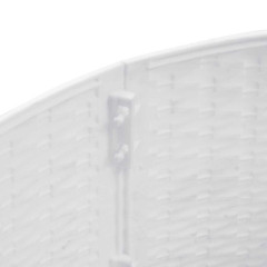 OMAXI Kryt na stojan vánočního stromku bílý Ø 65 x 23 cm plast 415820