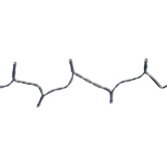 OMAXI Solární 24 LED světelný řetěz - zapichovací - 3,8 m - 2 ks 863014