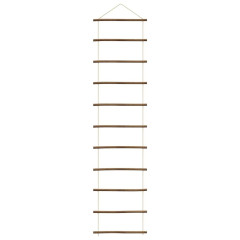 OMAXI Nástěnná dekorace ve tvaru žebříku 50x200 cm Přírodní větev 511225