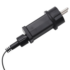 OMAXI Světelný LED řetěz s 66 LED diodami a ventilátorem 660 cm 544201