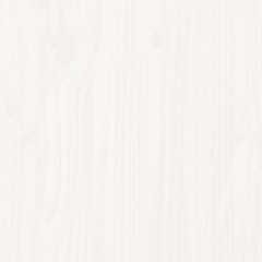 OMAXI Dřevěný vánoční stromeček na ozdoby bílý 100 cm masiv borovice 513144