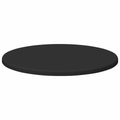 OMAXI Deska stolu Černá 40 x 40 x 1.5 cm Kompozitní dřevo 935816