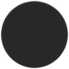 OMAXI Deska stolu Černá 50 x 50 x 1.5 cm Kompozitní dřevo 935915